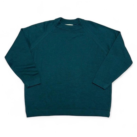 Pendleton Other - Vintage Pendleton 100% Virgin Wool Crewneck Sweater Teal Green size 40